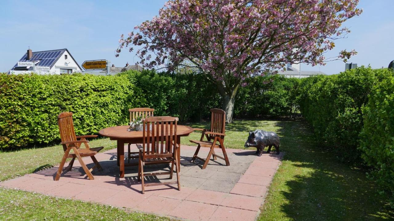 Apartamento Deichblick Süderhafen Nordstrand Exterior foto